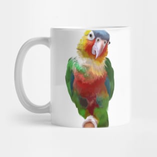 Cute Parrot Drawing Mug